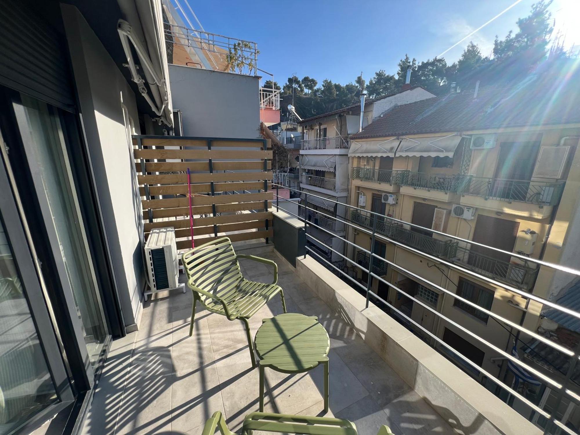 Appartamento Skyline Oasis Thesbnb Salonicco Esterno foto