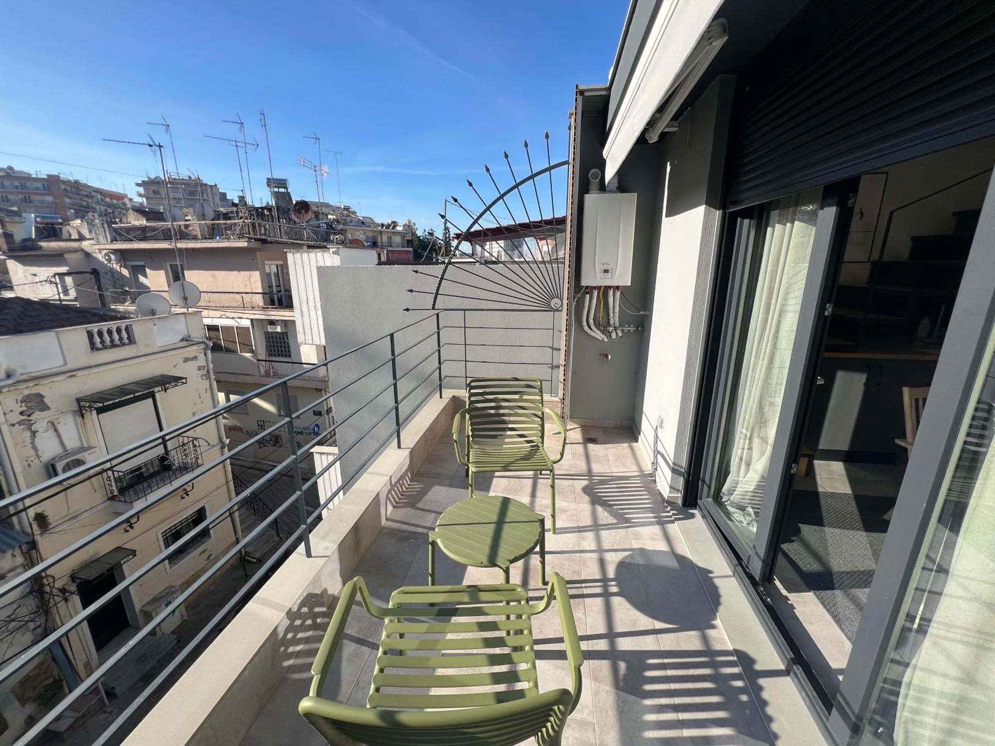 Appartamento Skyline Oasis Thesbnb Salonicco Esterno foto